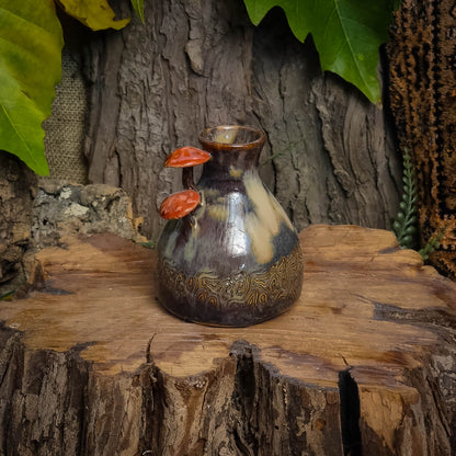 Flesje met Paddenstoelen NR. 3006