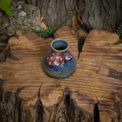 Flesje met Paddenstoelen NR. 3008