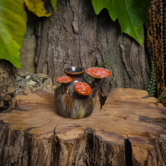 Flesje met Paddenstoelen NR. 3011