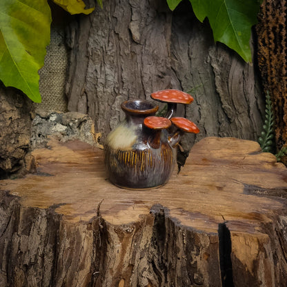 Flesje met Paddenstoelen NR. 3011