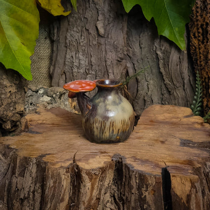 Flesje met Paddenstoelen NR. 3011