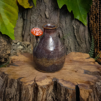 Flesje met Paddenstoelen NR. 3013