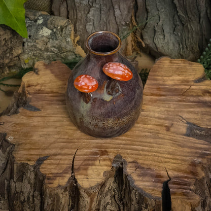 Flesje met Paddenstoelen NR. 3013