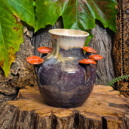 Vase with Mushrooms No. 3111