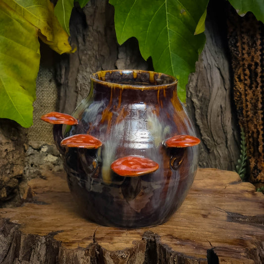 Vase with Mushrooms No. 3088