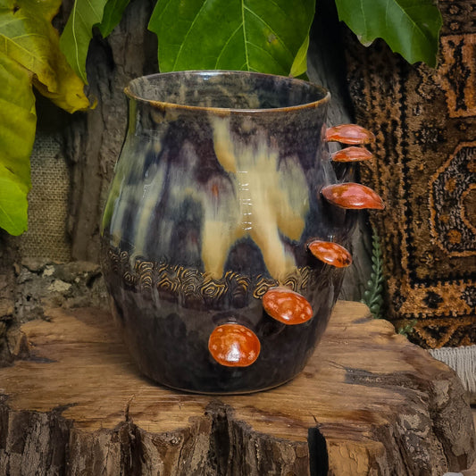 Vase with Mushrooms No. 3092