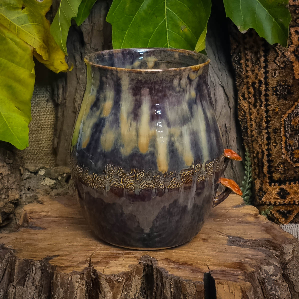 Vaas met Paddenstoelen NR. 3092